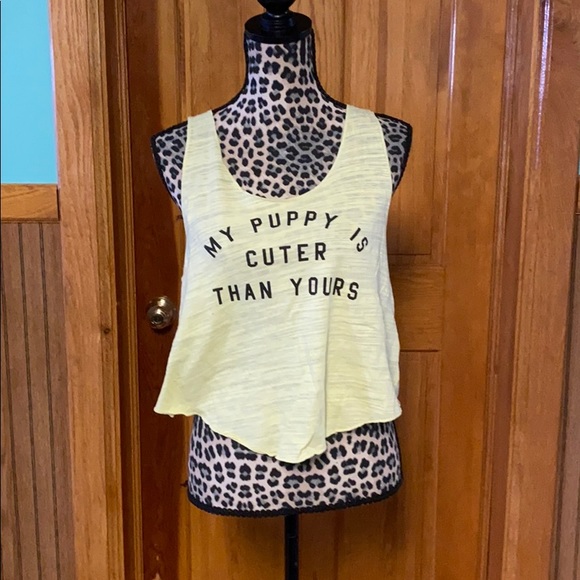 PINK Victoria's Secret Tops - Pink oversized crop tank